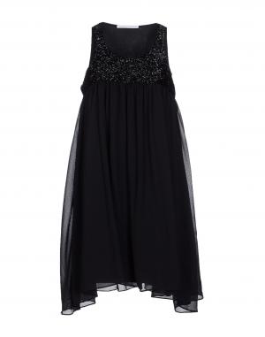 Короткое платье  - Черный цвет