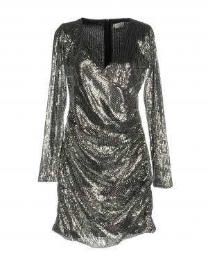 Короткое платье  - Серый цвет