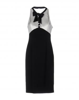 Платье до колена  - Белый цвет