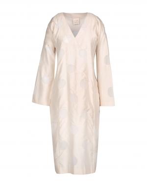 Платье до колена  - Белый цвет