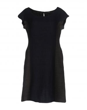 Короткое платье  - Синий цвет