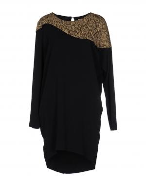 Короткое платье  - Черный цвет