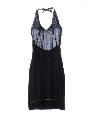 Короткое платье  - Черный цвет