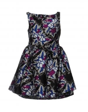 Короткое платье  - Серый цвет