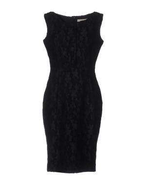 Платье до колена  - Черный цвет