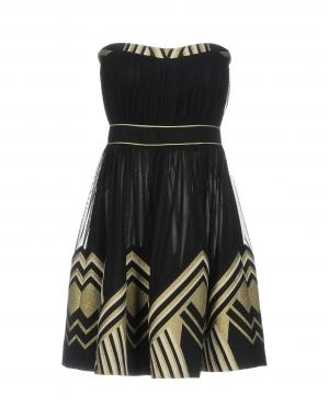 Короткое платье  - Черный цвет