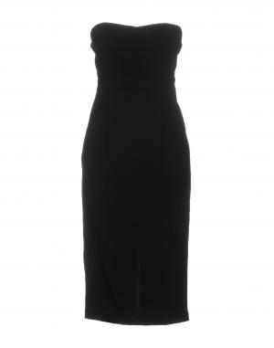 Короткое платье  - Черный цвет