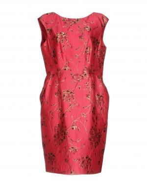 Платье до колена  - Розовый цвет