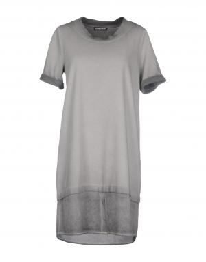 Короткое платье  - Серый цвет