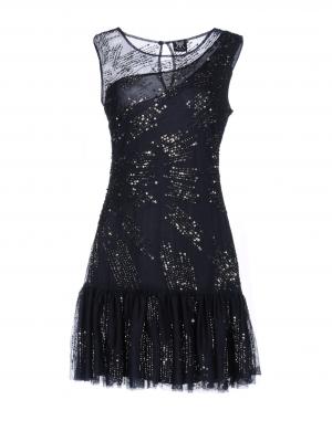 Короткое платье  - Синий цвет