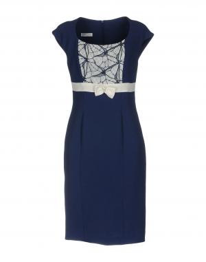 Короткое платье  - Синий цвет