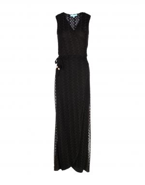 Длинное платье  - Черный цвет