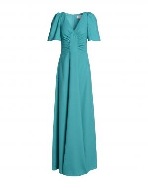 Длинное платье  - Синий,Голубой цвет