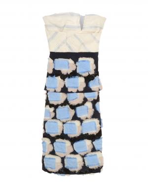 Короткое платье  - Синий цвет