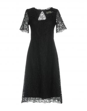 Платье до колена  - Черный цвет