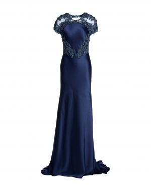 Длинное платье  - Синий цвет