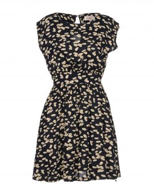 Короткое платье  - Синий цвет