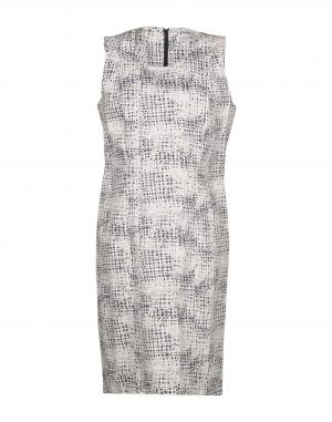 Платье до колена  - Белый цвет