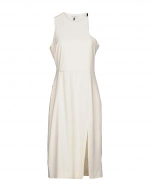 Платье до колена  - Белый цвет