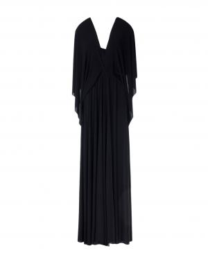 Длинное платье  - Черный цвет