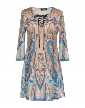 Короткое платье  - Желтый цвет