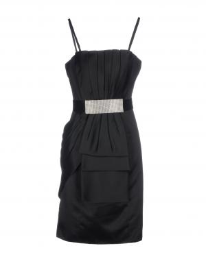 Короткое платье  - Черный цвет