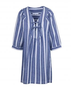 Короткое платье  - Синий цвет