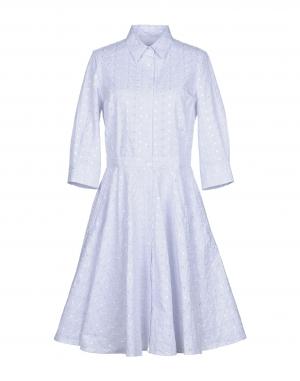 Платье до колена  - Серый цвет