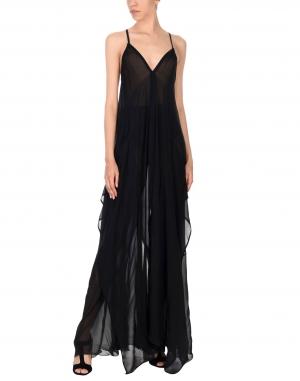 Длинное платье  - Черный цвет