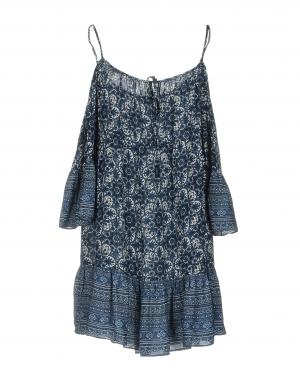 Короткое платье  - Синий цвет