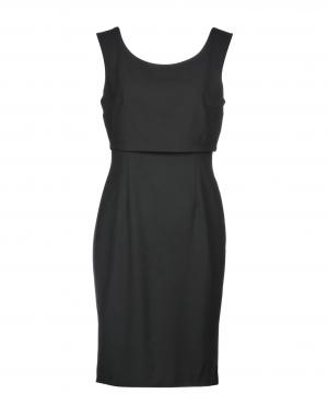 Короткое платье  - Черный цвет
