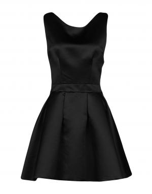 Короткое платье  - Черный цвет