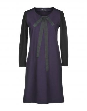 Короткое платье  - Фиолетовый цвет