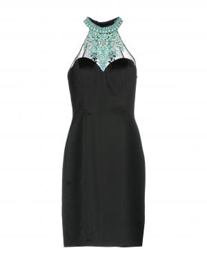 Платье до колена  - Черный цвет