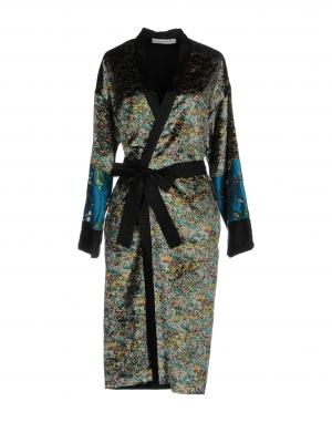 Платье до колена  - Серый цвет