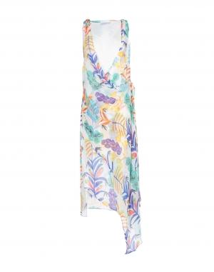 Длинное платье  - Белый цвет