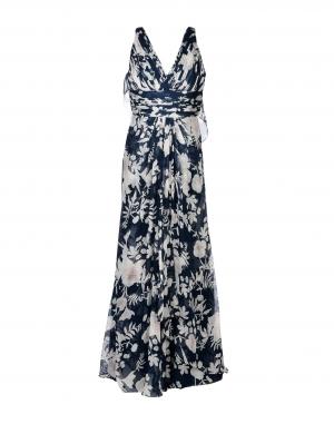 Длинное платье  - Синий цвет