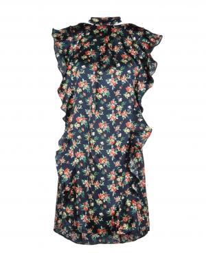 Короткое платье  - Синий цвет