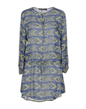 Короткое платье  - Синий цвет