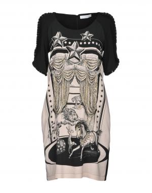 Короткое платье  - Розовый цвет