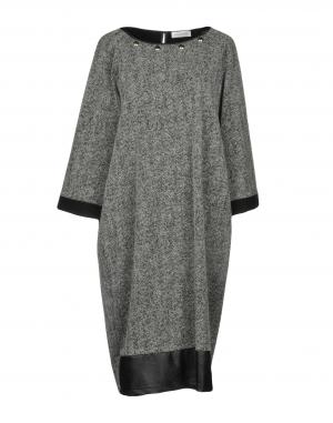 Платье до колена  - Серый цвет