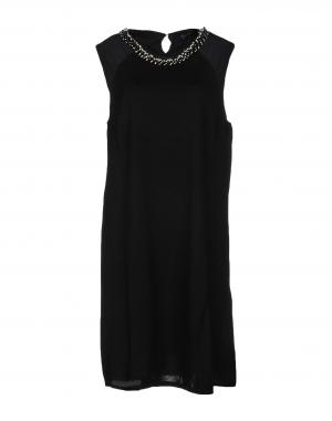 Платье до колена  - Черный цвет