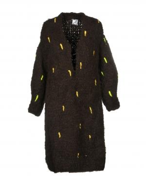 Платье до колена  - Коричневый цвет