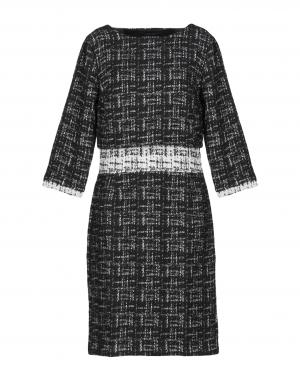 Платье до колена  - Черный цвет