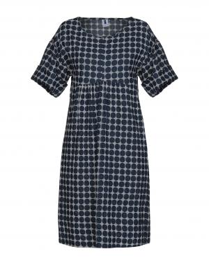 Короткое платье  - Синий цвет