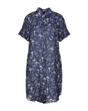 Короткое платье  - Синий цвет