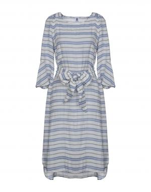 Платье до колена  - Белый цвет