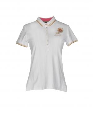 Поло  - Розовый,Белый цвет
