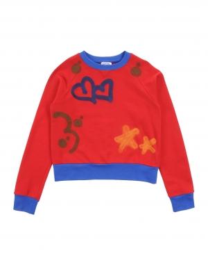 Толстовка  - Красный цвет