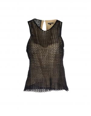 Топ без рукавов - Черный цвет